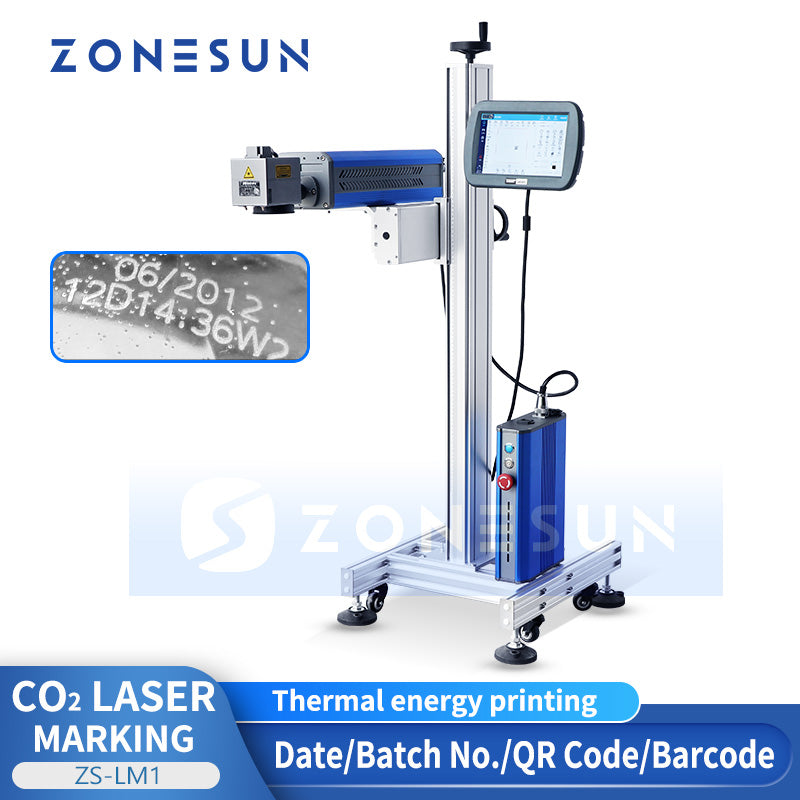ZONESUN ZS-LM1 CO₂ Laser Coding Machine for Multiple Materials