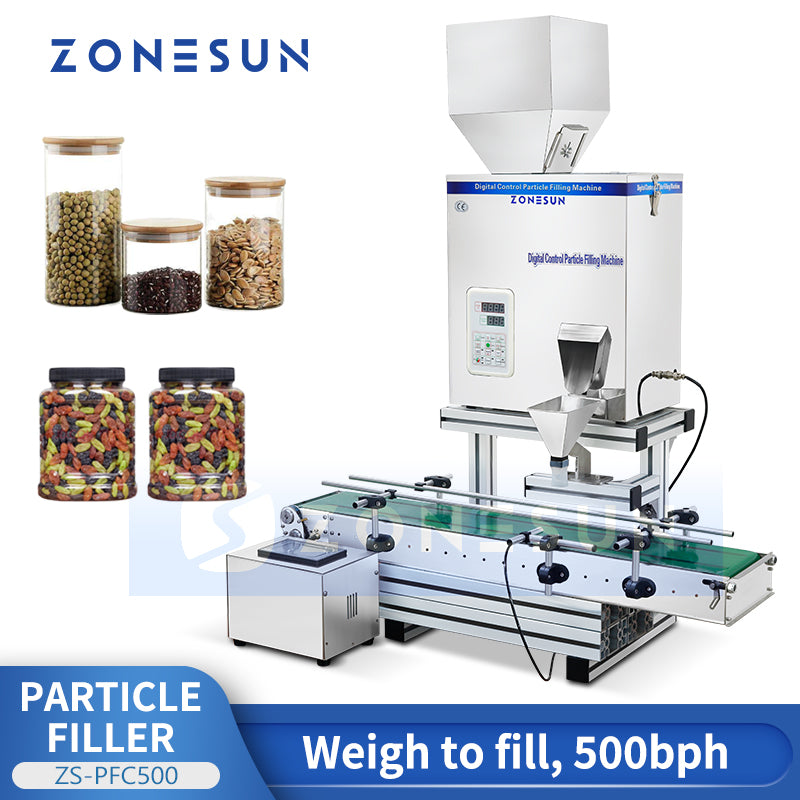 ZONESUN ZS-PFC500 Automatic Granule Weighing and Filling Machine
