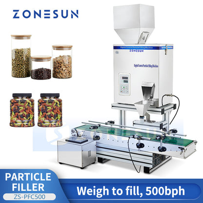 ZONESUN ZS-PFC500 Automatic Granule Weighing and Filling Machine