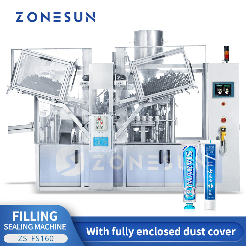 ZONESUN ZS-FS160 Automatic Paste Tube Filling and Sealing Machine