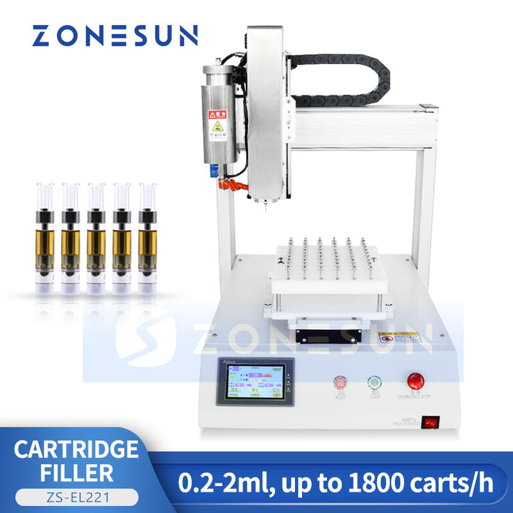 ZONESUN ZS-EL221 Automatic Precision Liquid Filling Machine for Essential Oils