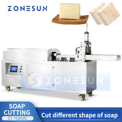 ZONESUN ZS-TQ650C Automatic Soap Cutting Machine with Digital Control