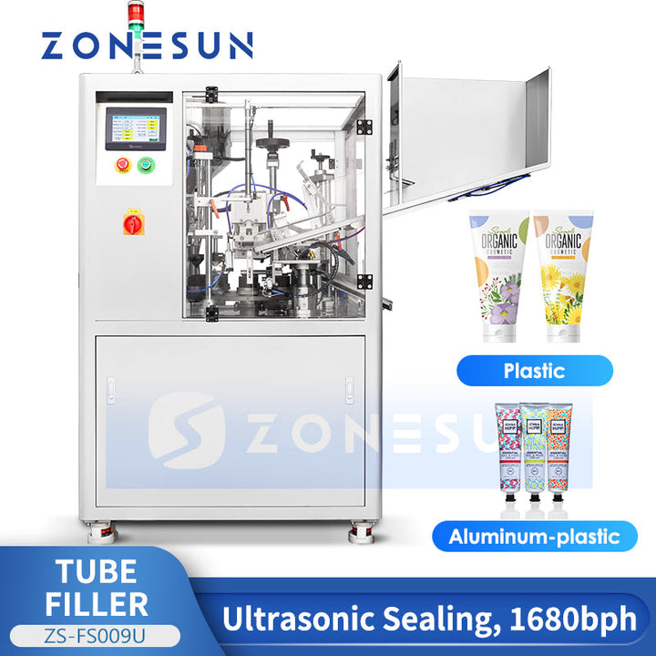 Macchina automatica a ultrasuoni ZONESUN ZS-FS009U per il riempimento e la sigillatura di tubi morbidi