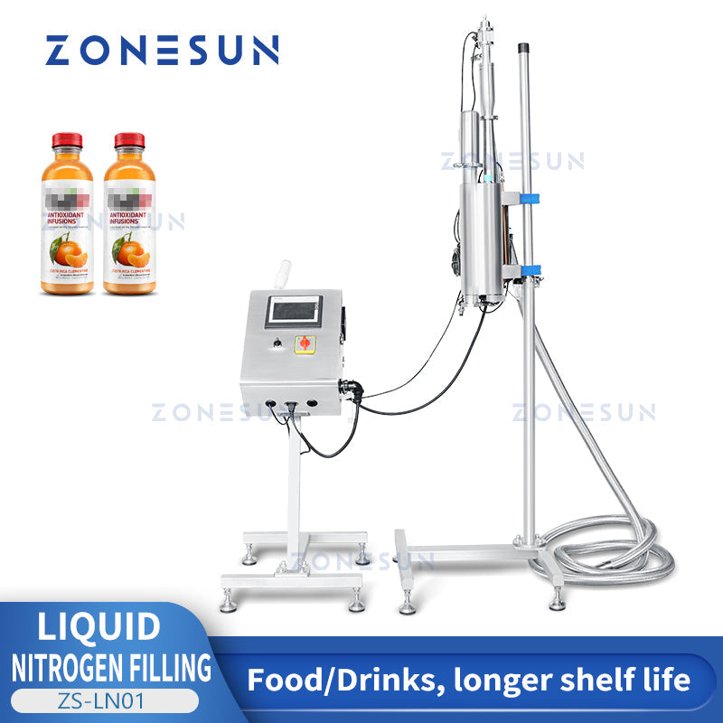 ZONESUN ZS-LN01 Liquid Nitrogen Filling Machine for Bottles