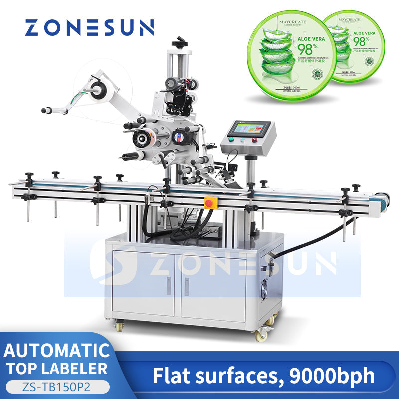 ZONESUN ZS-TB150P2 Automatic Flat Surface Labeling Machine – Zonesun Mall