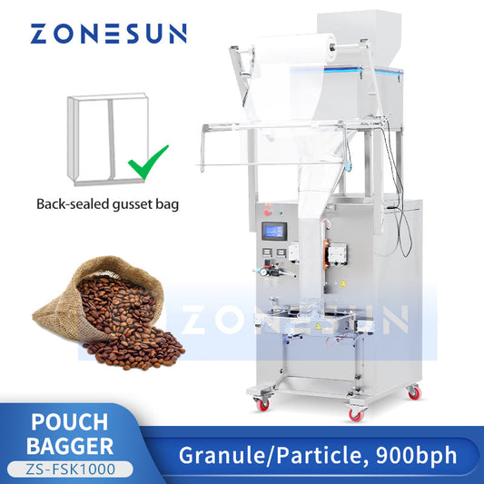 ZONESUN ZS-FSK1000 Automatic Pouch Granule Weigh Fill Seal Machine