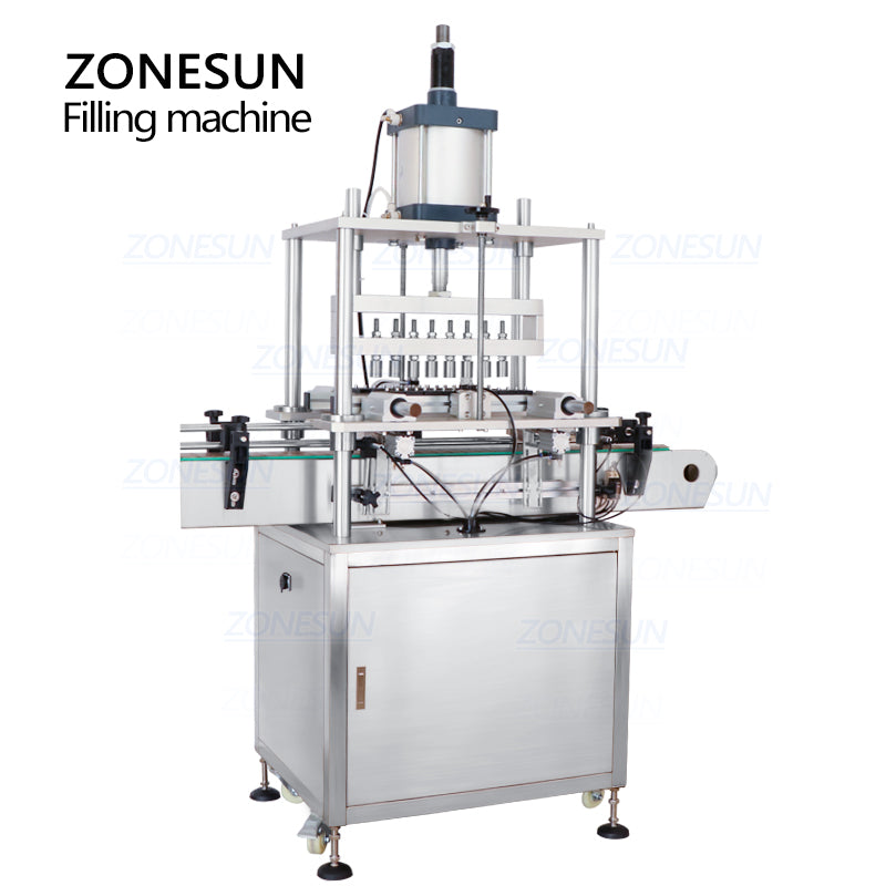 ZONESUN ZS-YG10 Automatic 8 Heads Perfume Bottle Capping Machine