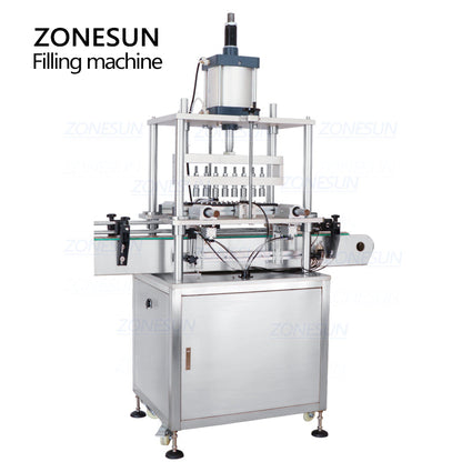 ZONESUN ZS-YG10 Automatic 8 Heads Perfume Bottle Capping Machine
