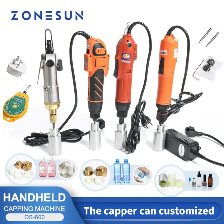 Attrezzatura manuale per tappatura bottiglie ZONESUN ZS-OS600
