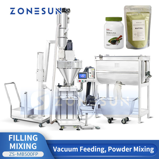 ZONESUN ZS-MB500FP Semi-Automatic Powder Mixing & Filling System