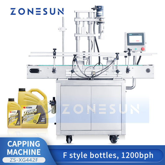 ZONESUN ZS-XG442F Automatic F Style Bottle Capping Machine
