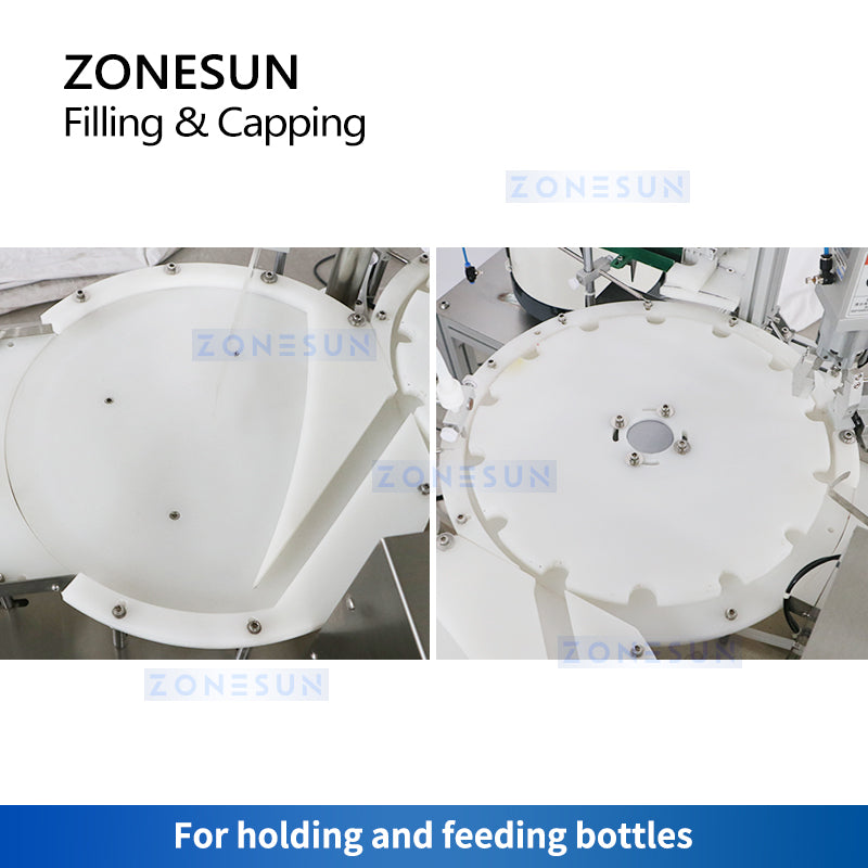 ZONESUN ZS-AFC15 Automatic Peristaltic Pump Filling Capping Machine