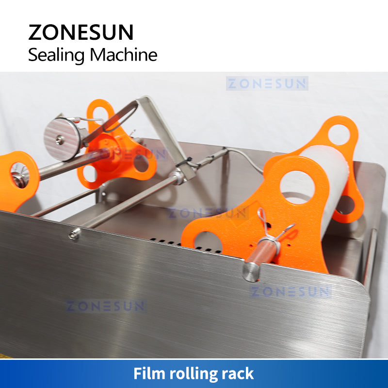 ZONESUN ZS-FK4C Semi Automatic Cup Tray Box Sealing Machine