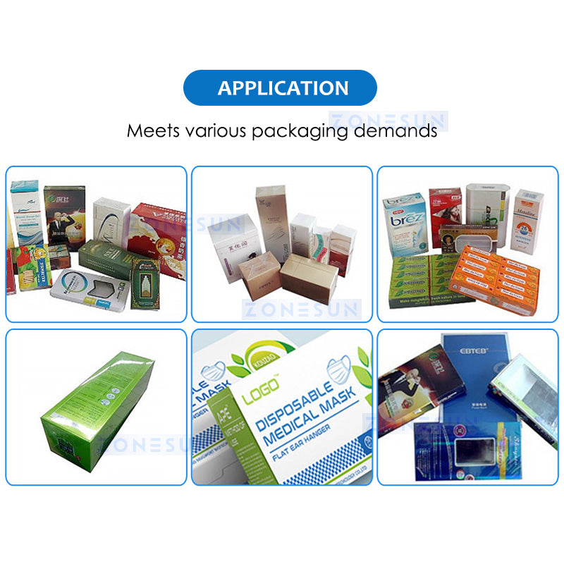 ZONESUN ZS-BT250 Automatic Horizontal BOPP Film Wrapping Machine