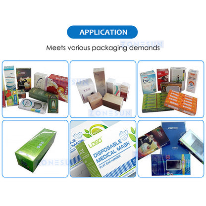 ZONESUN ZS-BT250 Automatic Horizontal BOPP Film Wrapping Machine