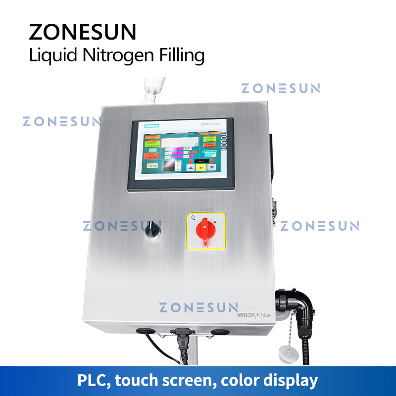 ZONESUN ZS-LN01 Liquid Nitrogen Filling Machine for Bottles