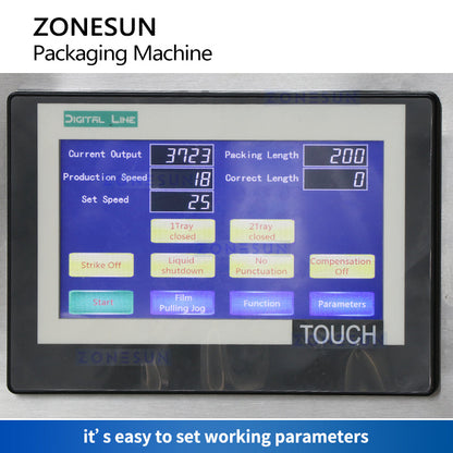 ZONESUN ZS-FS01 Automatic Liquid and Granule VFFS Packaging Machine