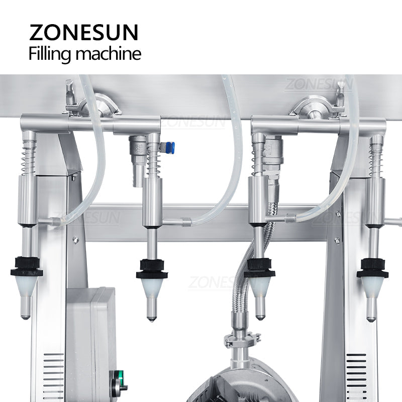 ZONESUN ZS-RWGFP4 Automatic Wine Filling Machine with Smart Sensors