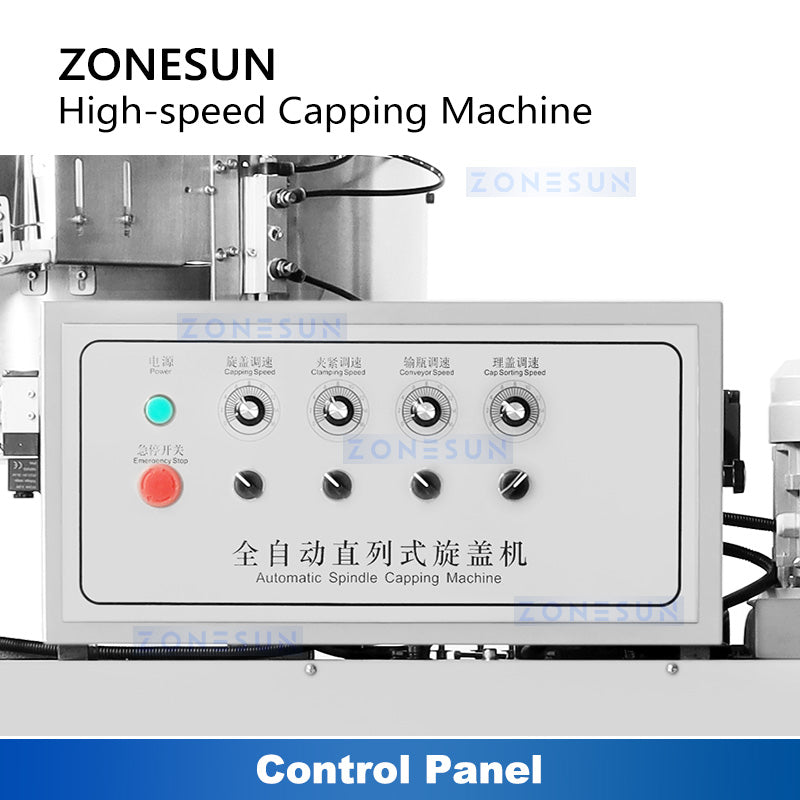 ZONESUN ZS-FXZ101 Automatic High Speed Capping Machine with Feeder