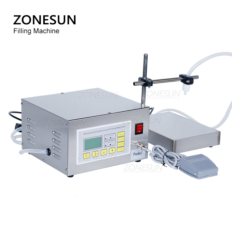 ZONESUN ZS-DP641W Semi-Automatic Liquid Filling Machine with Weighing