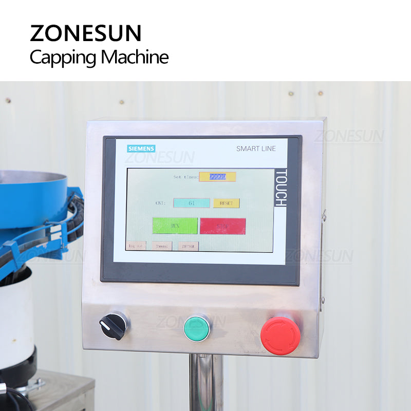 ZONESUN ZS-AFC8 Automatic Spray Head Round Bottle Capping Machine