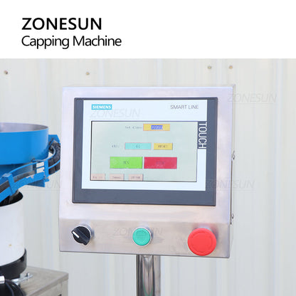 ZONESUN ZS-AFC8 Automatic Spray Head Round Bottle Capping Machine