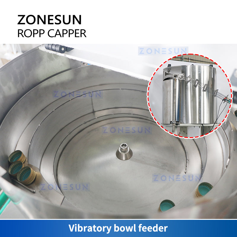 ZONESUN ZS-XG440Z Automatic ROPP Capping Machine for Bottle Sealing