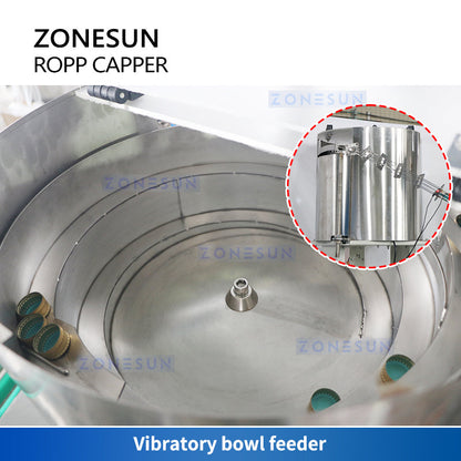 ZONESUN ZS-XG440Z Automatic ROPP Capping Machine for Bottle Sealing