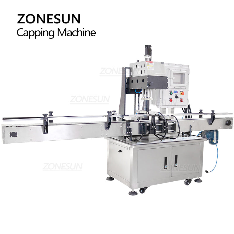 ZONESUN ZS-VTCM1 Pneumatic Explosion-Proof Automatic Capping Machine