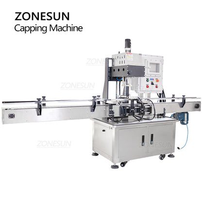 ZONESUN ZS-VTCM1 Pneumatic Explosion-Proof Automatic Capping Machine