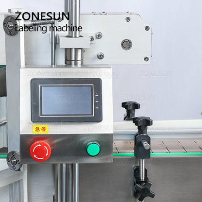 ZONESUN ZS-TB300M Auto Labeling Machine for 1 & 2 Side Square Bottles