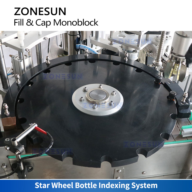 ZONESUN ZS-AFC28 Automatic High-Speed Bottle Filling & Capping Machine
