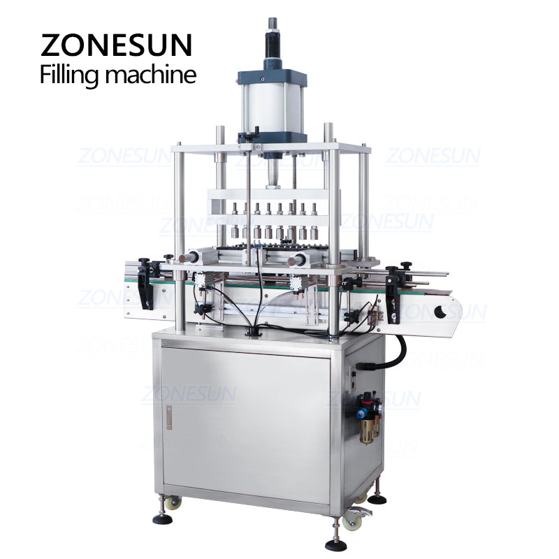 ZONESUN ZS-YG10 Automatic 8 Heads Perfume Bottle Capping Machine