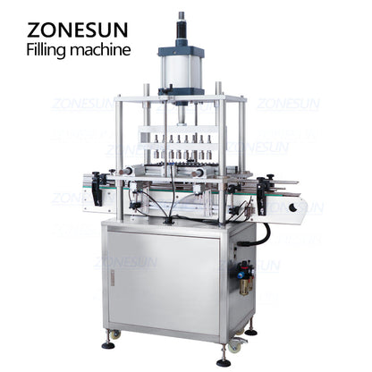 ZONESUN ZS-YG10 Automatic 8 Heads Perfume Bottle Capping Machine