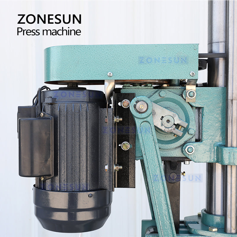 ZONESUN ZS-XGDSJ1 Semi-Auto Wine Bottle Corking Machine with Feeder