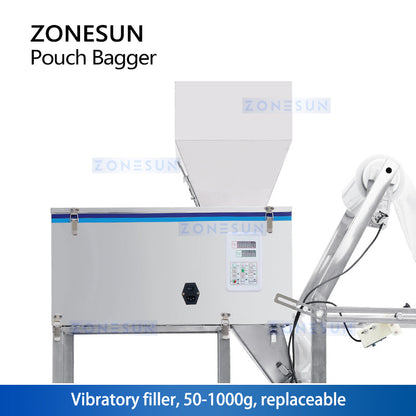 ZONESUN ZS-FSK1000 Automatic Pouch Granule Weigh Fill Seal Machine