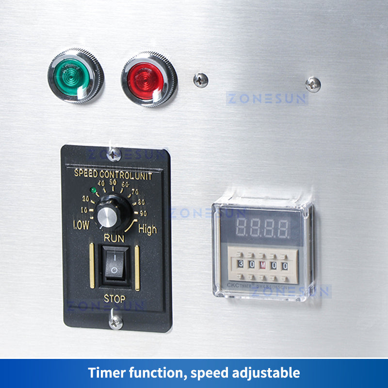 ZONESUN ZS‑V2 V‑type Powder Mixing Machine for Dry Powder & Granules