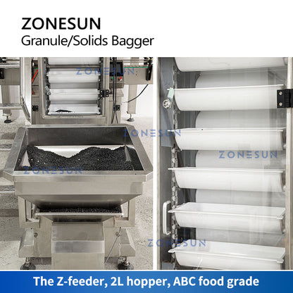 ZONESUN ZS-GW10 Automatic Granule Weighing Filling Sealing Machine