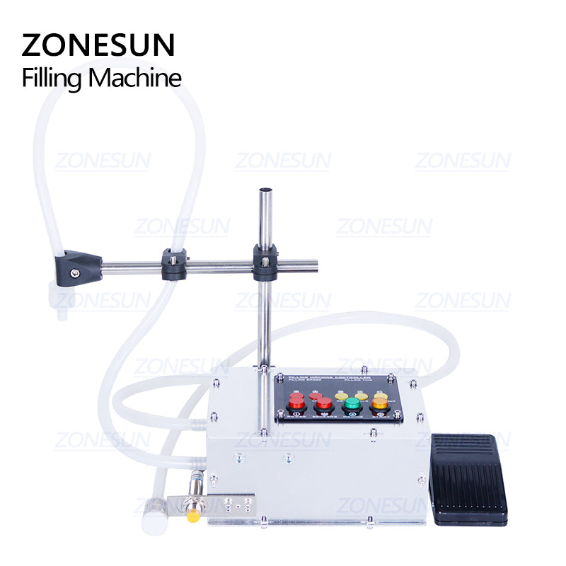 ZONESUN Induction Liquid Filling Machine for Food & Cosmetics