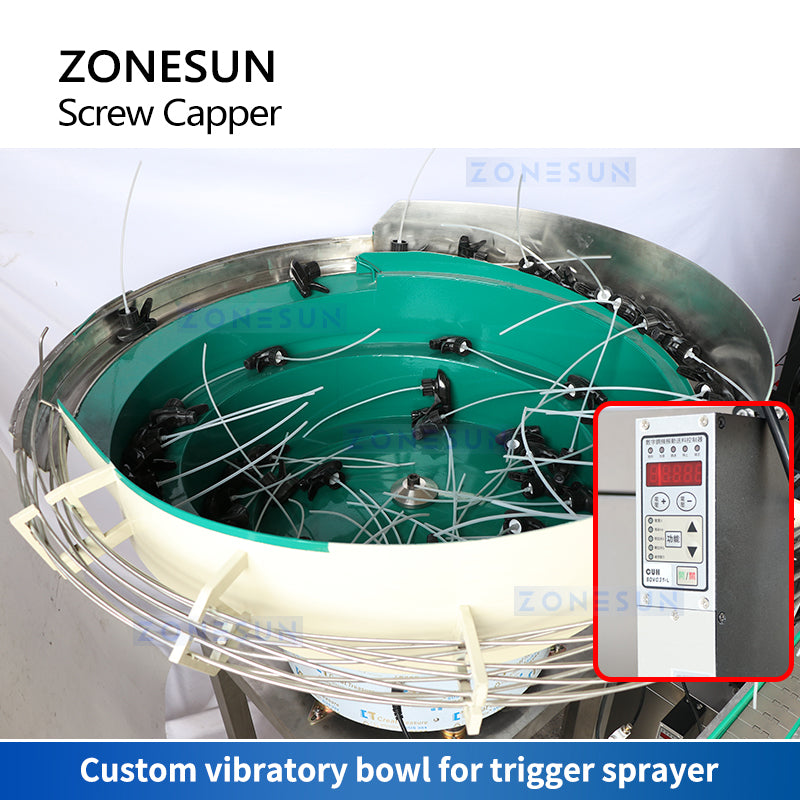 ZONESUN ZS-XG445 Automatic Trigger Pump Bottle Capping Machine