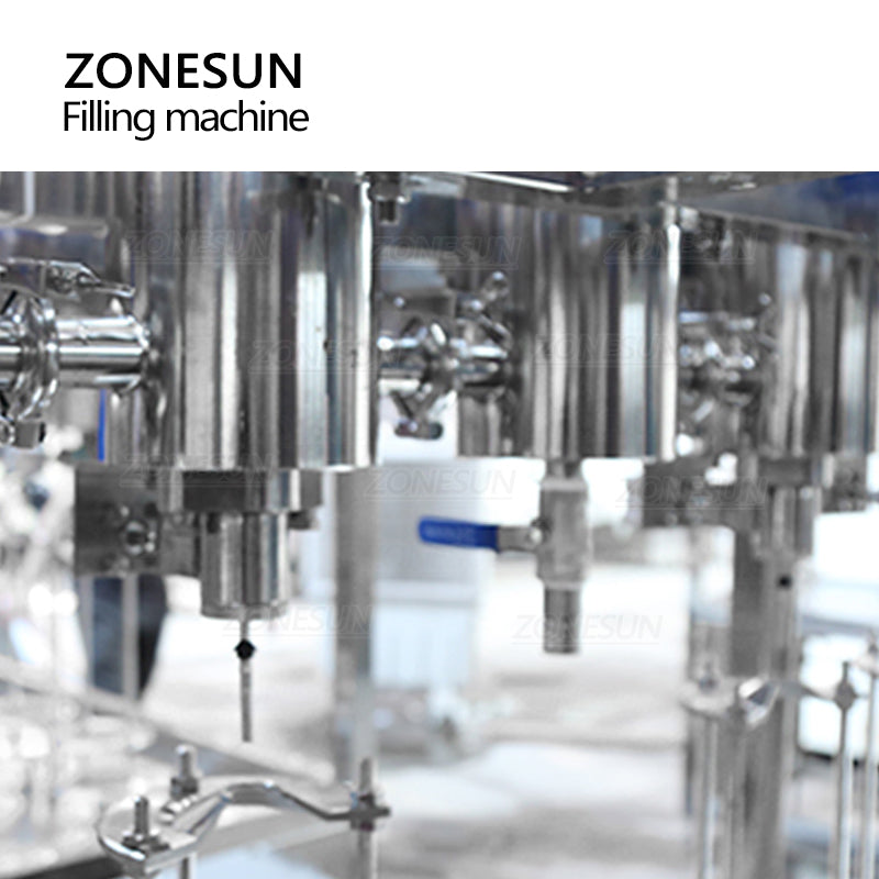 ZONESUN ZS-DG4 Macchina per il riempimento di liquidi schiumosi con equipressione della birra 