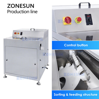 ZONESUN ZS-AFLC Automatic Gummy Candy Packaging Production Line