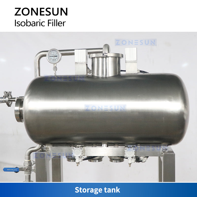 ZONESUN ZS-CF4A Semi-automatic Carbonated Drinks Filling Machine