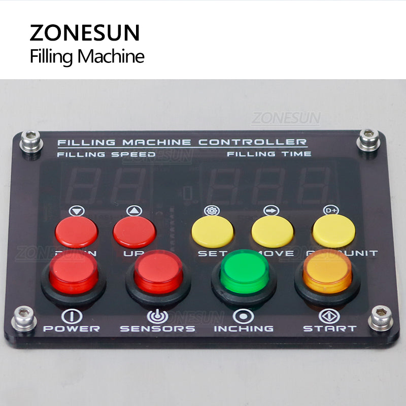 ZONESUN ZS-MPYT600 Magnetic Pump Liquid Filler with Conveyor