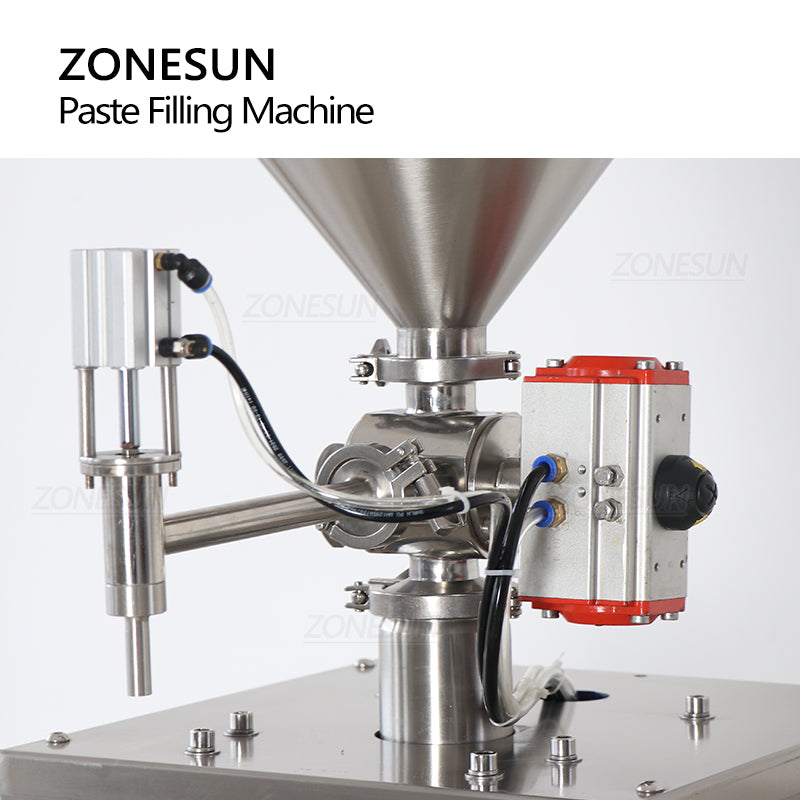 ZONESUN ZS-GTSM1 Semi-automatic Servo Rotor Pump Paste Filling Machine