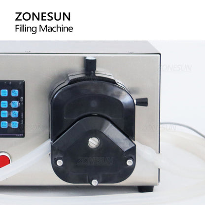 ZONESUN ZS-YTPPR2 Semi-auto 2 Nozzles Peristaltic Pump Liquid Filler