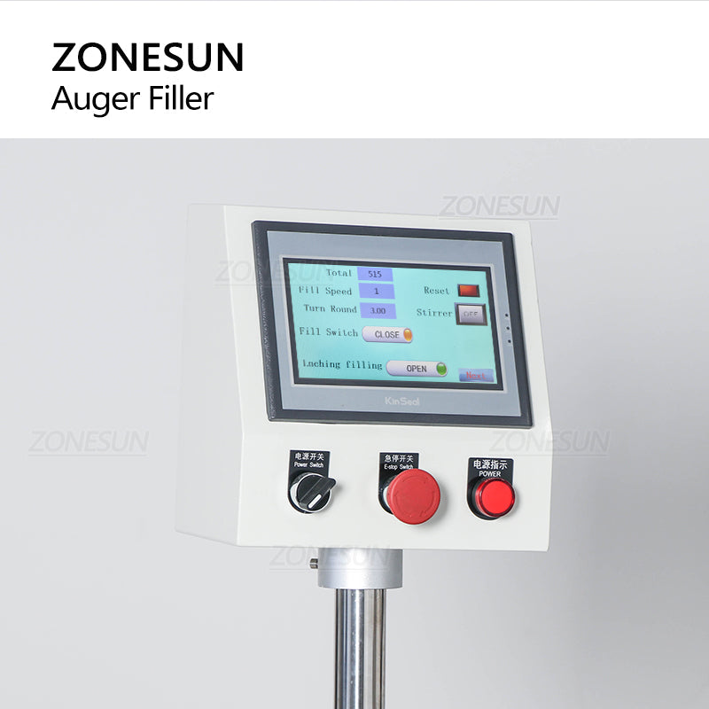 ZONESUN ZS-FM100P Semi-Auto Powder Filling Machine for Small Doses