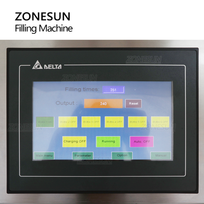 ZONESUN ZS-YTZL8A Automatic 8 Nozzles Vacuum Liquid Filling Machine