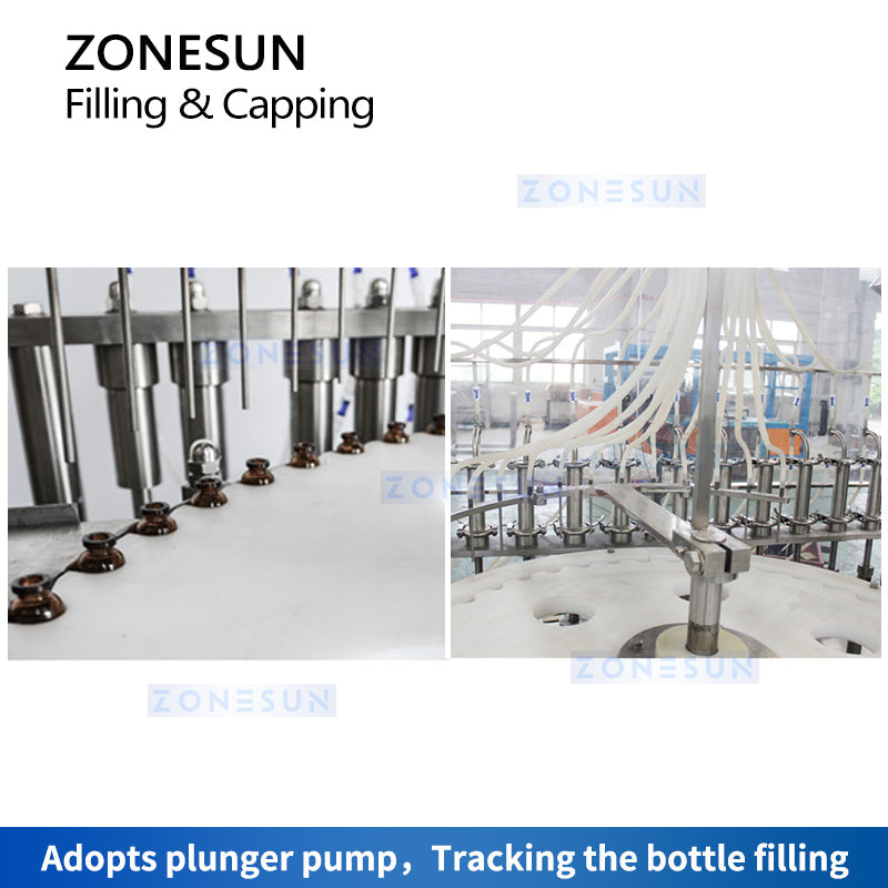 ZONESUN ZS-AFC16P Automatic Vial Liquid Filling and Capping Machine