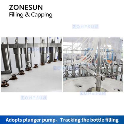 ZONESUN ZS-AFC16P Automatic Vial Liquid Filling and Capping Machine